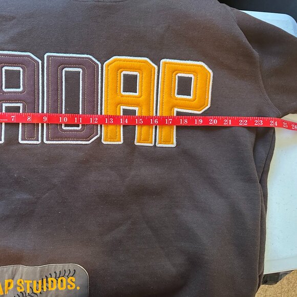 All Dreams Are Possible ADAP Y2K tracksuit hoodie sweats brown M Medium custom - Picture 7 of 16